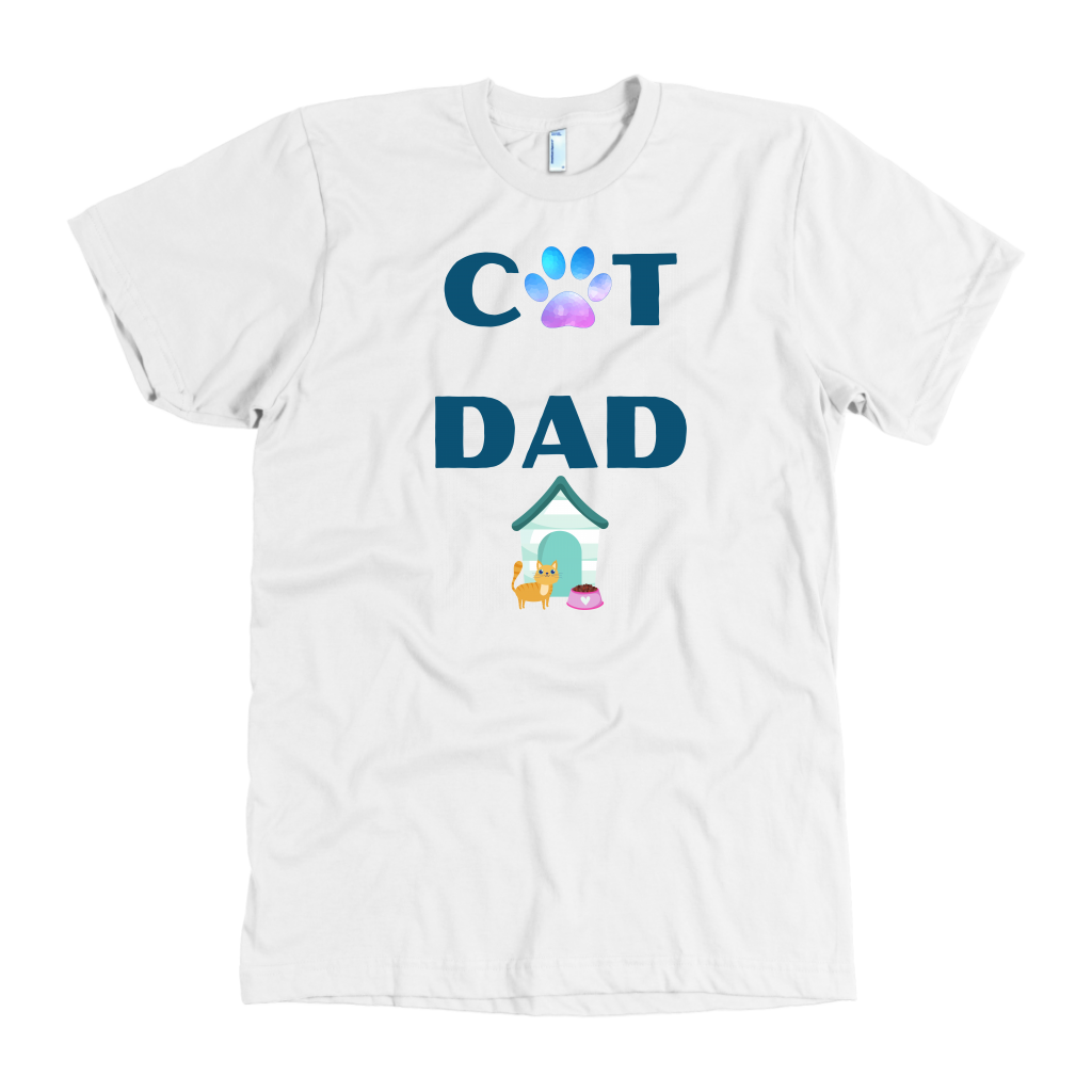 Cat Dad Men's T-Shirt - Madison's Mutt Mall