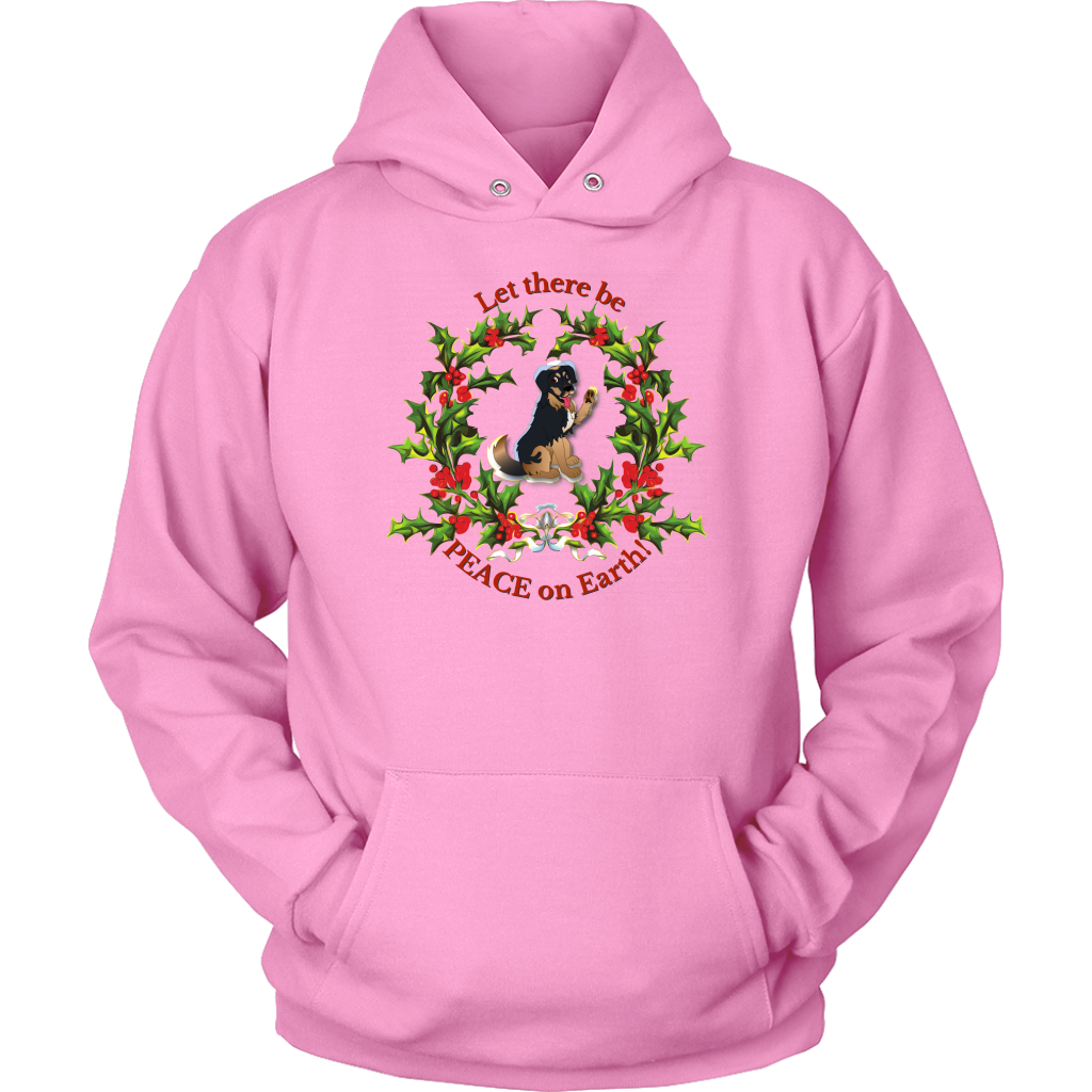 "Let there be PEACE on EARTH" Hoodie Sweatshirt - Madison's Mutt Mall