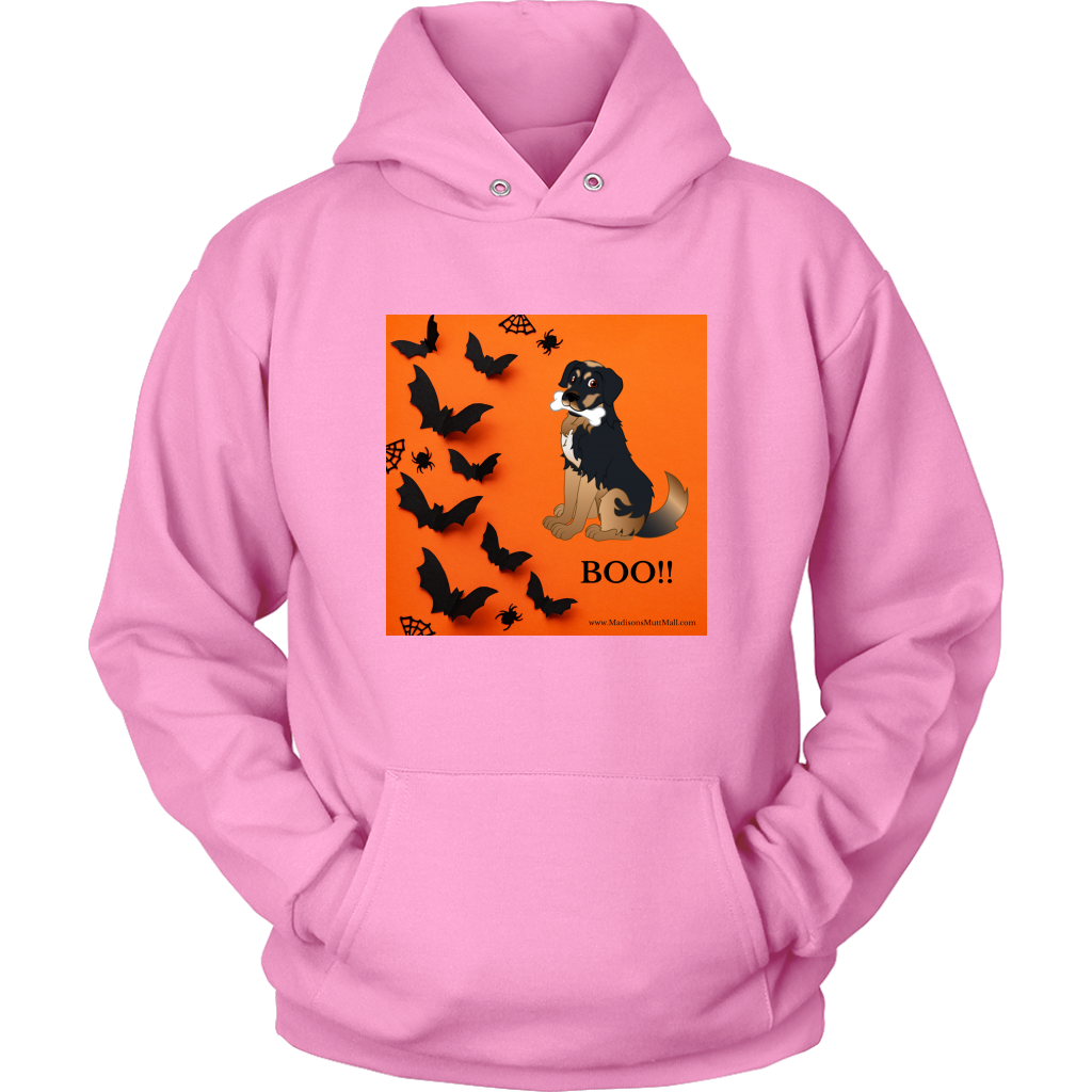 Dog Halloween Hoodie-Boo - Madison's Mutt Mall