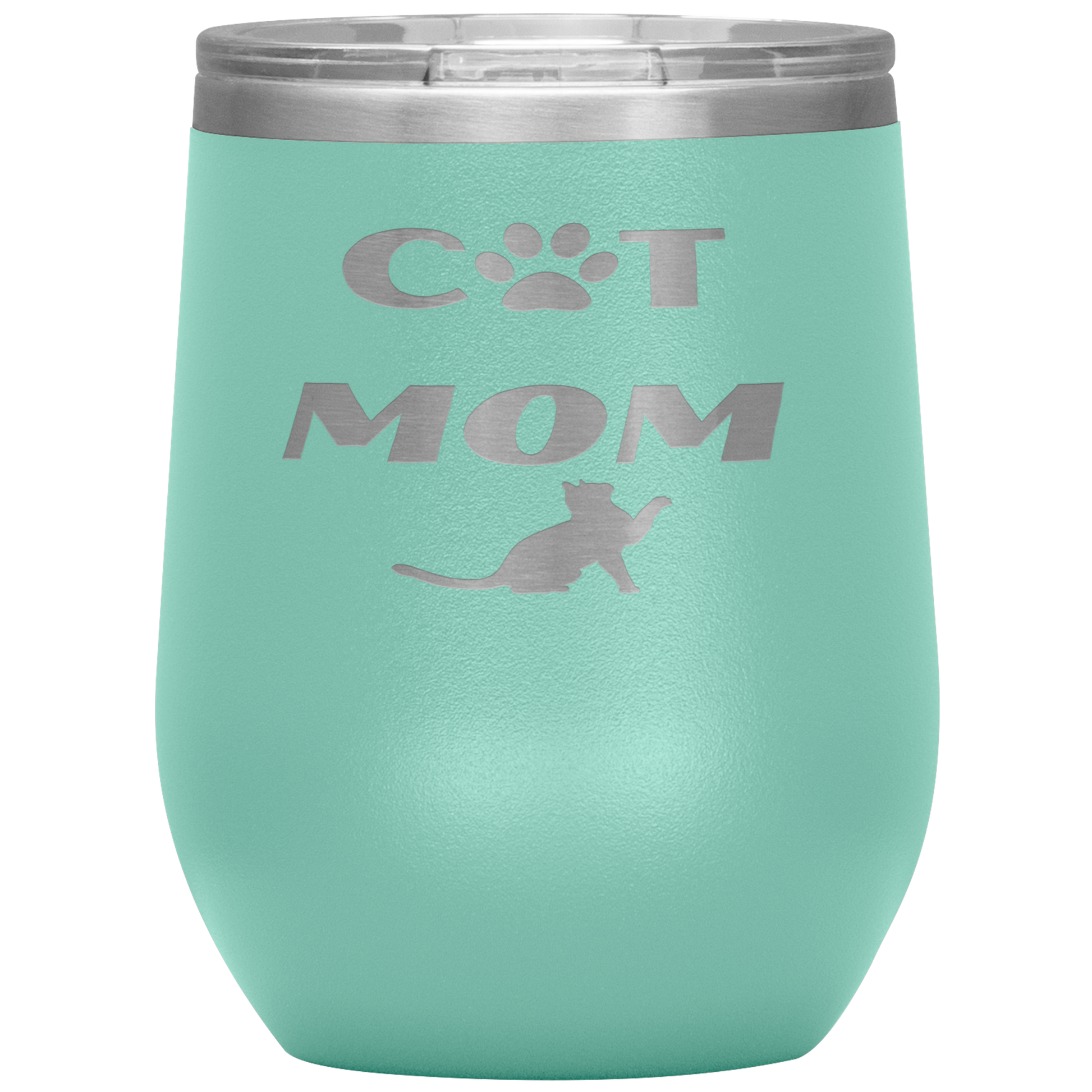 Cat Mom Wine Tumbler - Madison's Mutt Mall