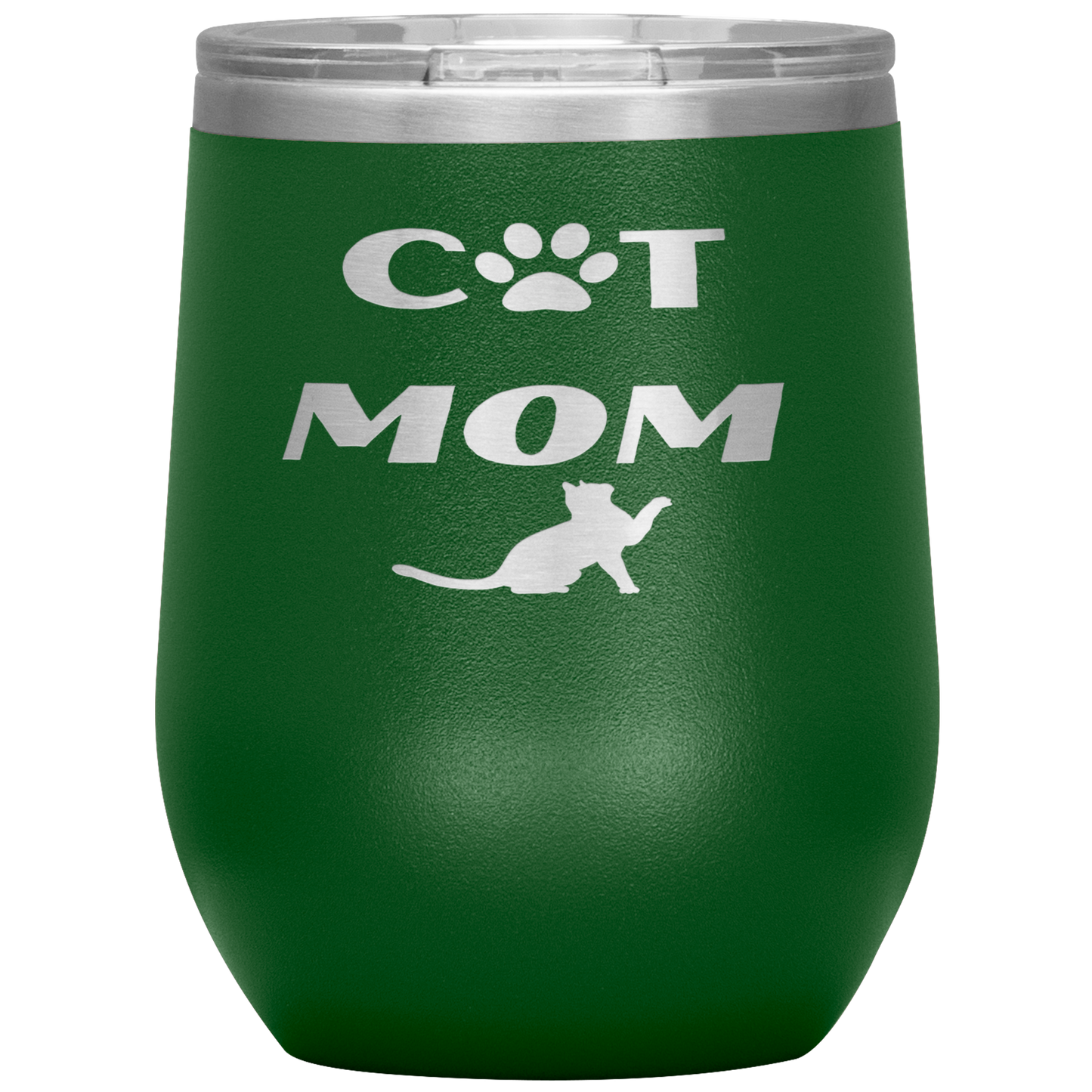 Cat Mom Wine Tumbler - Madison's Mutt Mall